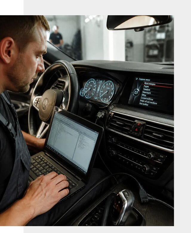 Русификация приборной панели BMW для авто в Холмске от компании