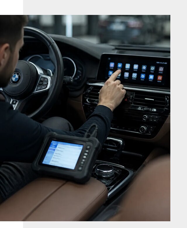 Установка приложений и мультимедиа сервисов BMW в Холмске