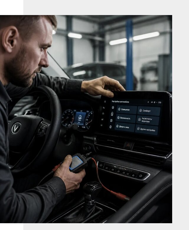 Русификация Changan CS55 и мультимедиа под ключ в Холмске