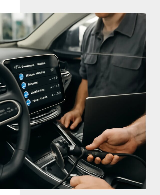 Установка приложений Geely для мультимедиа автомобиля в Холмске