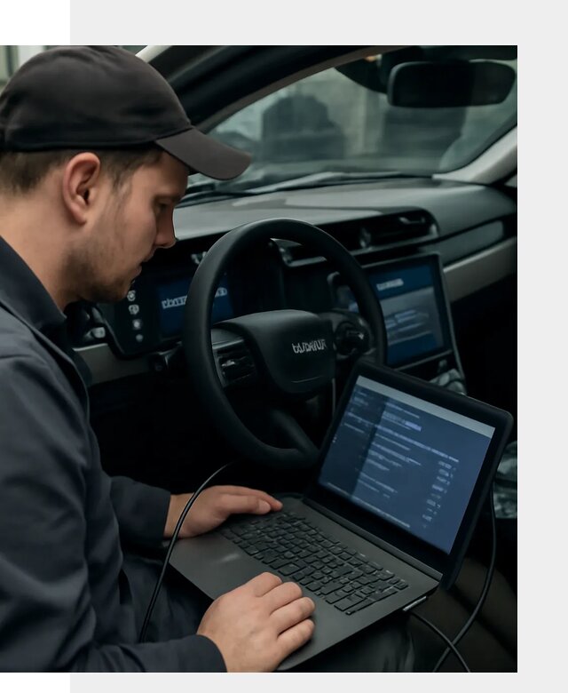 Профессиональная русификация автомобилей Lynk Co в Холмске