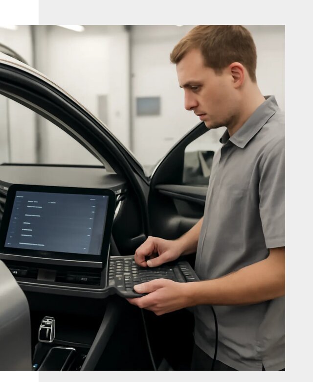 Русификация мультимедиа автомобилей Lynk Co в Холмске