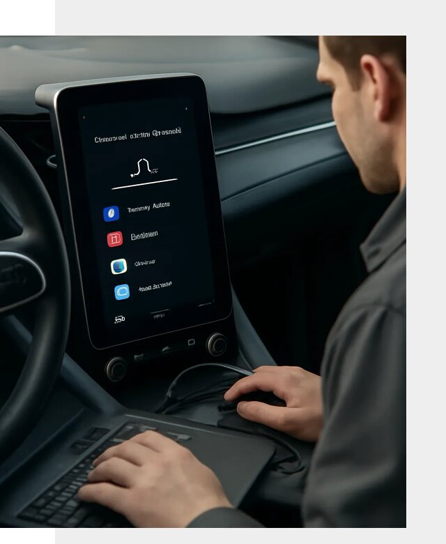 Установка приложений Lynk Co на автомобиль в Холмске