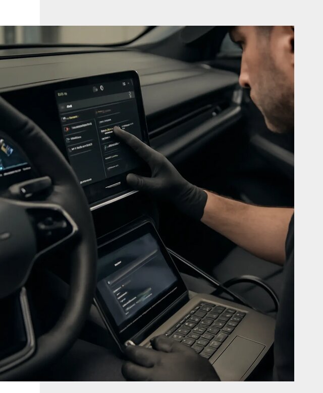 Русификация приборной панели Rising автомобиля в Холмске