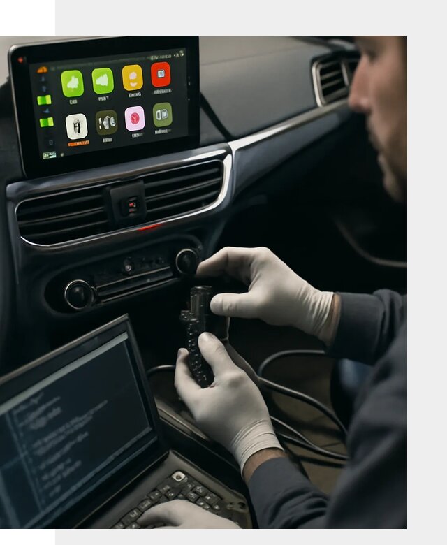 Активация Apple CarPlay в Холмске для штатной мультимедиа
