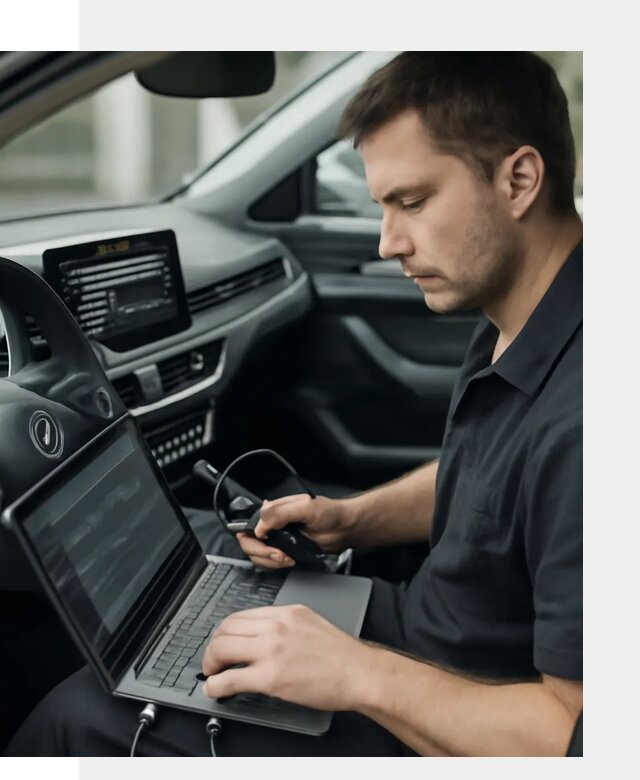 Настройка телематики автомобиля под ключ для авто в Холмске