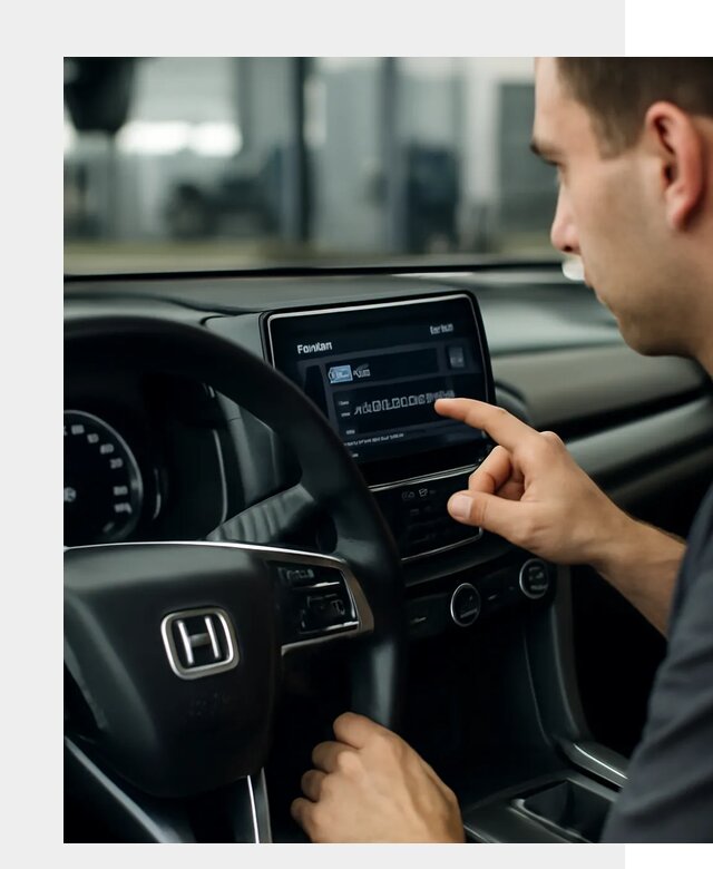 Русификация панели приборов Honda в Холмске по цене 5136 ФастМобиль-Хлм
