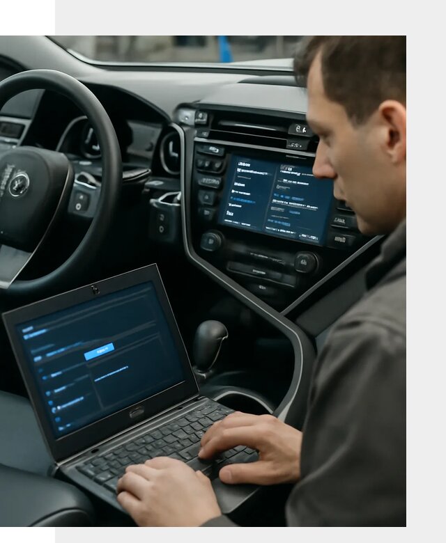 Русификация Toyota Camry 80 для мультимедиа в Холмске