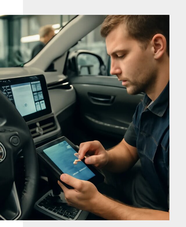 Установка приложений Toyota на мультимедиа в Холмске